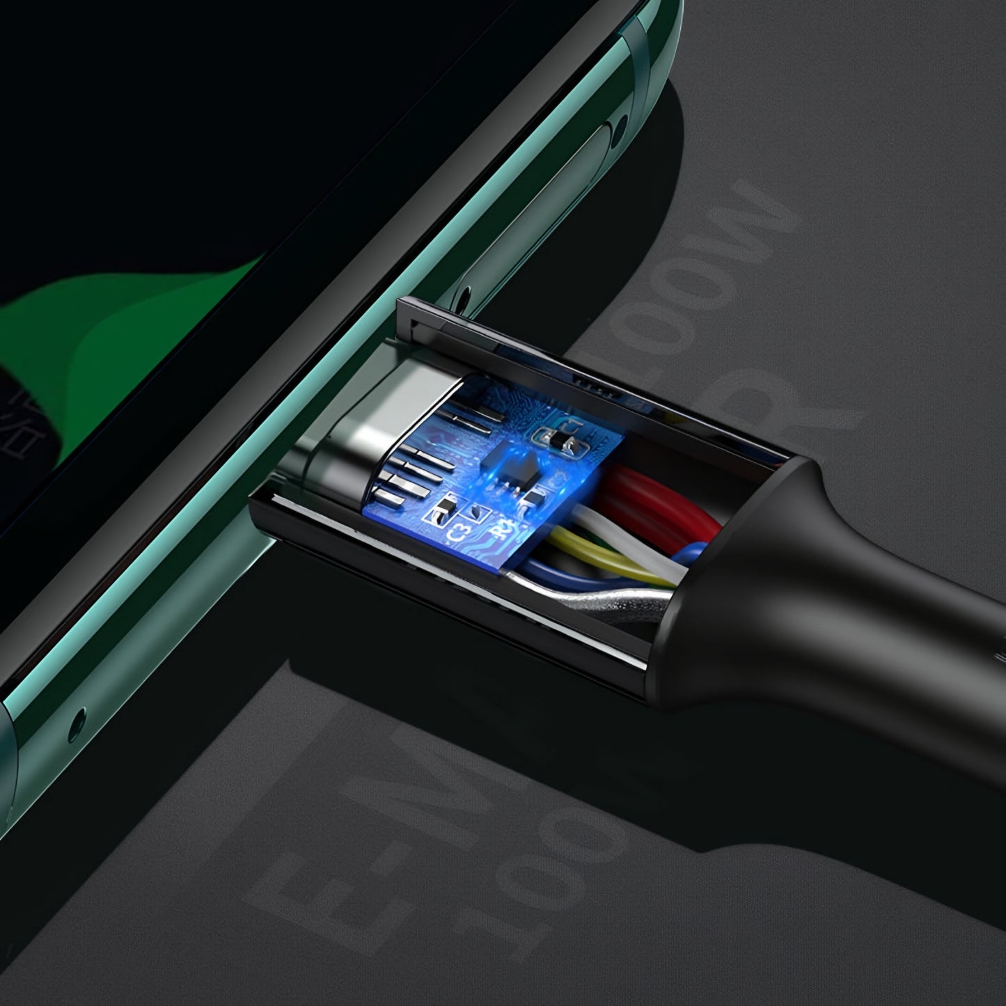 Καλώδιο Δεδομένων και Φόρτισης USB-C - USB-C UGREEN US300, 100W, 2m, Λευκό