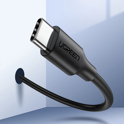 Καλώδιο Δεδομένων και Φόρτισης USB-C - USB-C UGREEN US286, 60W, 3m, Μαύρο