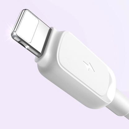 USB-A to Lightning Data and Charging Cable Joyroom S-A14, 18W, 1.2m, White