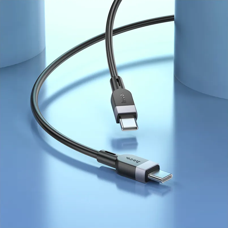 USB-C Data and Charging Cable - USB-C HOCO X109, 60W, 3m, Black