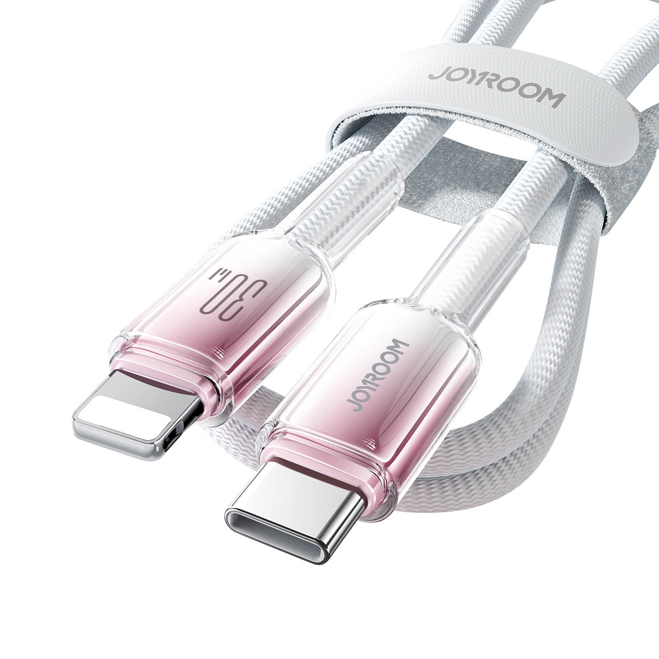 USB-C to Lightning Data and Charging Cable Joyroom S-A42, 30W, 1.2m, White