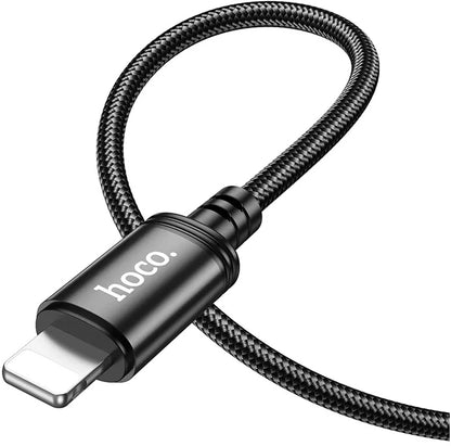 Καλώδιο Δεδομένων και Φόρτισης USB-C - Lightning HOCO X89, 27W, 2m, Μαύρο