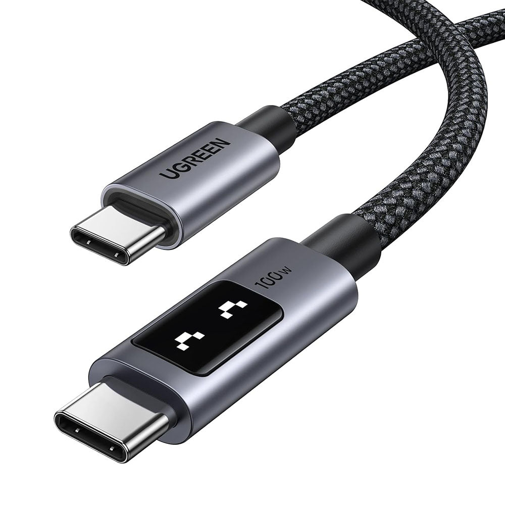 Καλώδιο Δεδομένων και Φόρτισης USB-C - USB-C UGREEN L509, 100W, 2m, Γκρι