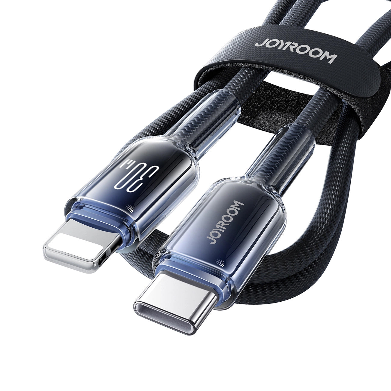 USB-C to Lightning Data and Charging Cable Joyroom S-A42, 30W, 1.2m, Black