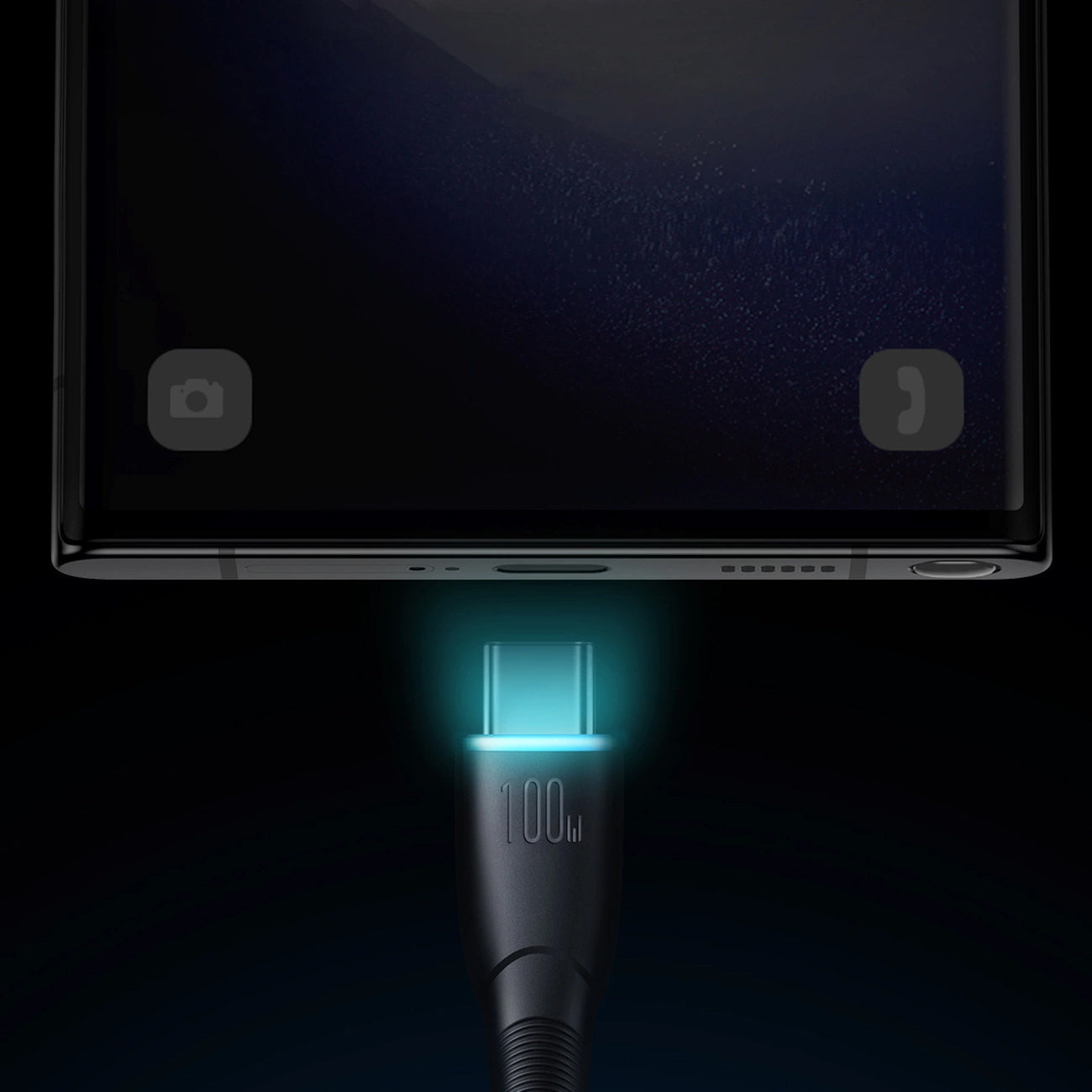Καλώδιο Δεδομένων και Φόρτισης USB-A - USB-C Joyroom S-A32, 100W, 1m, Μαύρο