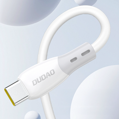 Καλώδιο Δεδομένων και Φόρτισης USB-A - USB-C Dudao L25ST, 100W, 1m, Λευκό