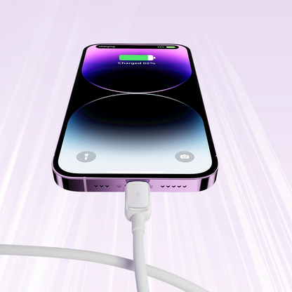 USB-A to Lightning Data and Charging Cable Joyroom S-A14, 18W, 1.2m, White