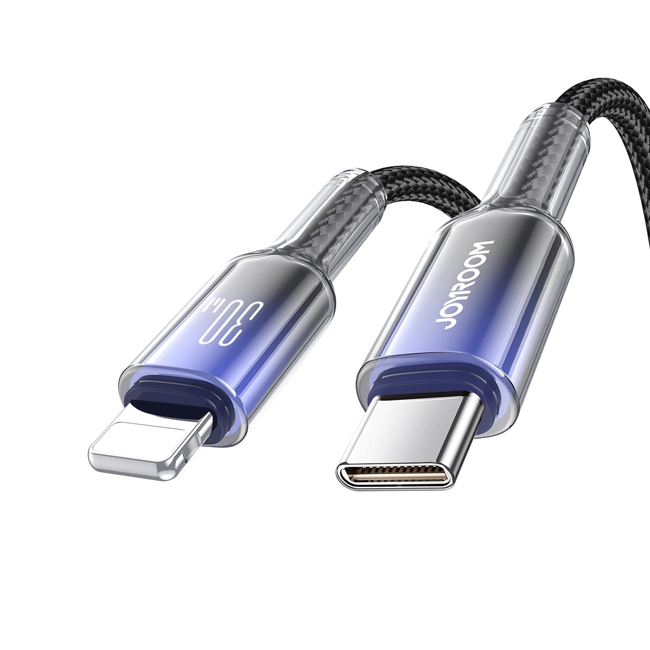 USB-C to Lightning Data and Charging Cable Joyroom S-A42, 30W, 1.2m, Black