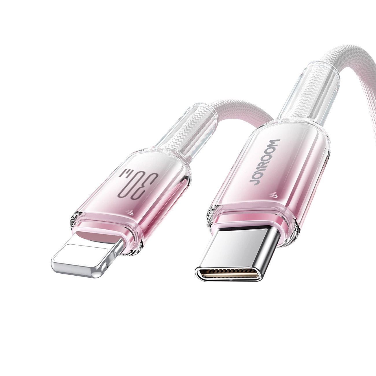 USB-C to Lightning Data and Charging Cable Joyroom S-A42, 30W, 1.2m, White