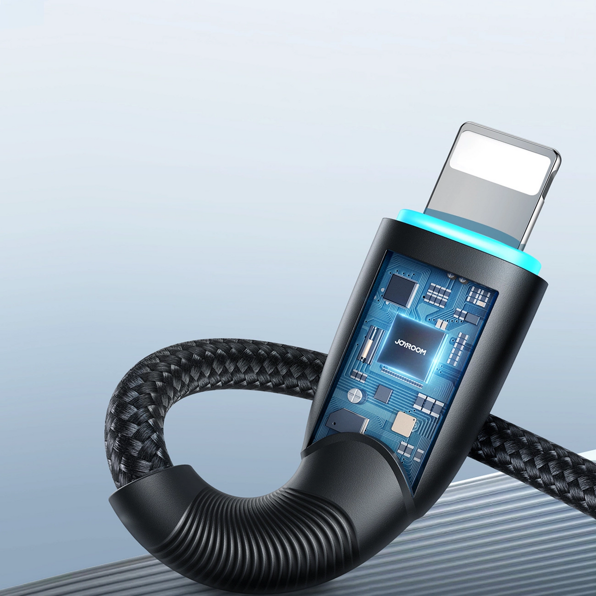 Joyroom SA32-AL3 USB-A to Lightning Data and Charging Cable, 18W, 1m, Black