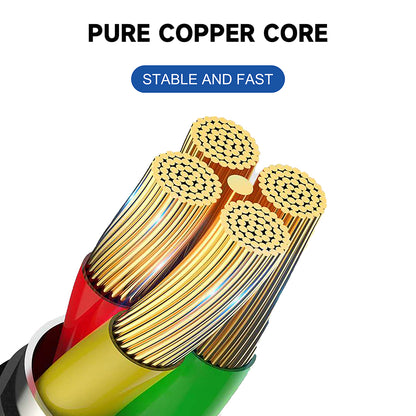 USB-A to Lightning Data and Charging Cable Lito LD13L, 18W, 1m, Black