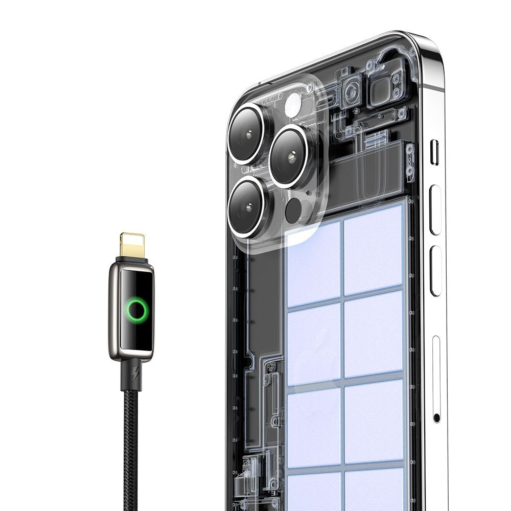 Καλώδιο Δεδομένων και Φόρτισης USB-A - Lightning McDodo CA-6590 Auto Power Off, 18W, 1.2m, Μαύρο