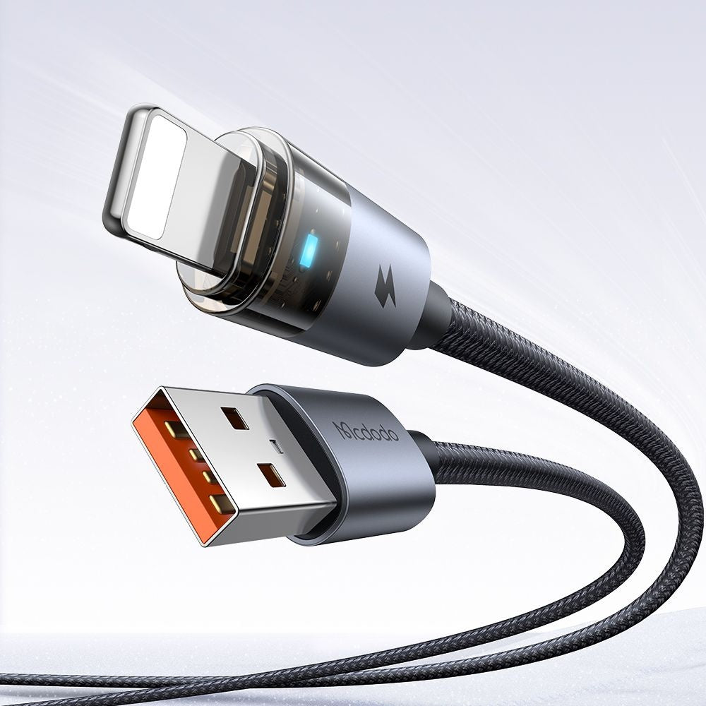 Καλώδιο Δεδομένων και Φόρτισης USB-A - Lightning McDodo CA-6910, 18W, 1.2m, Μαύρο