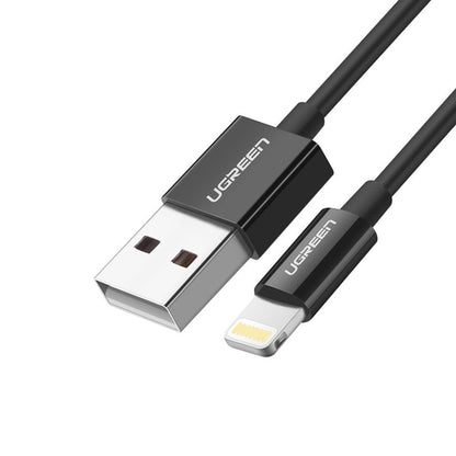 UGREEN 80823 USB-A to Lightning Data and Charging Cable, 18W, 2m, Black