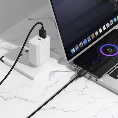 USB-A to microUSB Data and Charging Cable Borofone BX120 Placer, 18W, 1m, Black