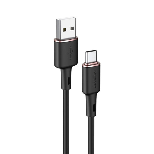 Καλώδιο Δεδομένων και Φόρτισης USB-A - USB-C Acefast C2-04, 18W, 1.2m, Μαύρο