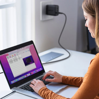 USB-A to USB-C Data and Charging Cable Acefast C3-03, 60W, 1.2m, White