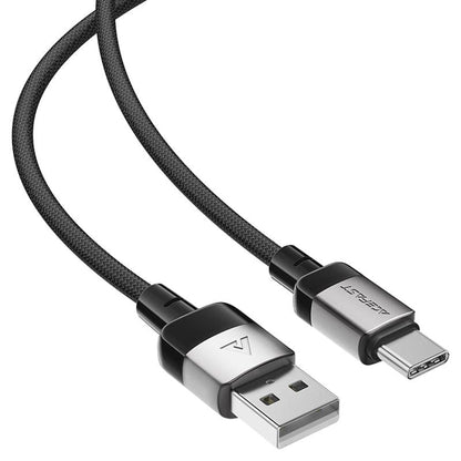 Καλώδιο Δεδομένων και Φόρτισης USB-A - USB-C Acefast C9-04, 18W, 1.2m, Μαύρο