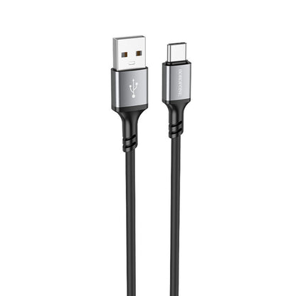 Καλώδιο Δεδομένων και Φόρτισης USB-A - USB-C Borofone BX83, 18W, 1m, Μαύρο