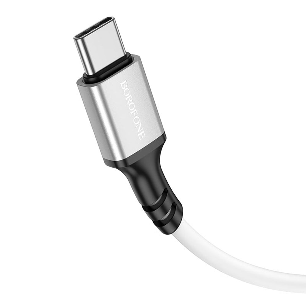 Καλώδιο Δεδομένων και Φόρτισης USB-A - USB-C Borofone BX83, 18W, 1m, Μαύρο