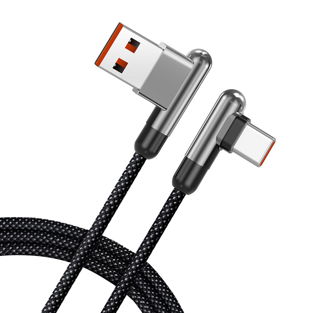 Καλώδιο Δεδομένων και Φόρτισης USB-A - USB-C Lito LD13C, 18W, 1m, Μαύρο