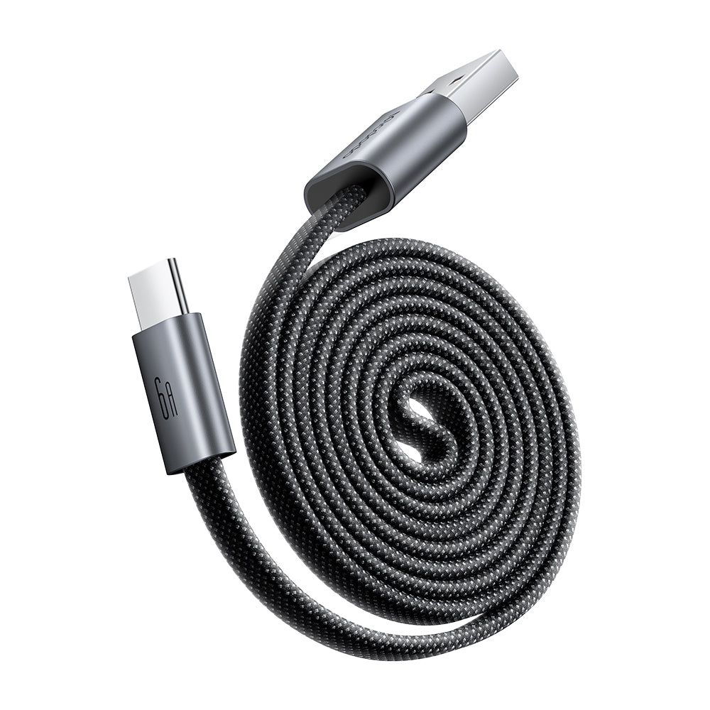 USB-A to USB-C Data and Charging Cable McDodo CA-1200, 60W, 1m, Black