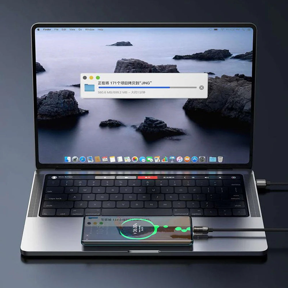 Καλώδιο Δεδομένων και Φόρτισης USB-A - USB-C McDodo CA-3150 Auto Power Off, 100W, 1.2m, Μαύρο