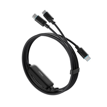 USB-C Data and Charging Cable - 2 x USB-C Cuktech C2C615, 140W, 1.5m, Black CKC2C615GLBK