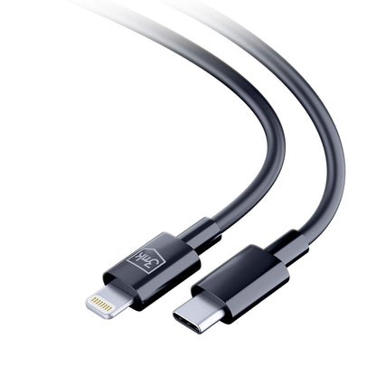 Καλώδιο Δεδομένων και Φόρτισης USB-C - Lightning 3MK Hyper, 20W, 1.2m, Μαύρο
