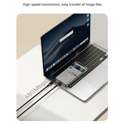 Καλώδιο Δεδομένων και Φόρτισης USB-C - Lightning Baseus Dura Series, 20W, 2m, Κόκκινο Μαύρο E0420802