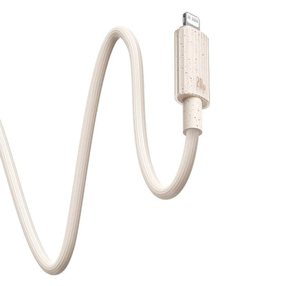 Καλώδιο Δεδομένων και Φόρτισης USB-C - Lightning Baseus Habitat, 20W, 2m, Πράσινο P10360201631-01