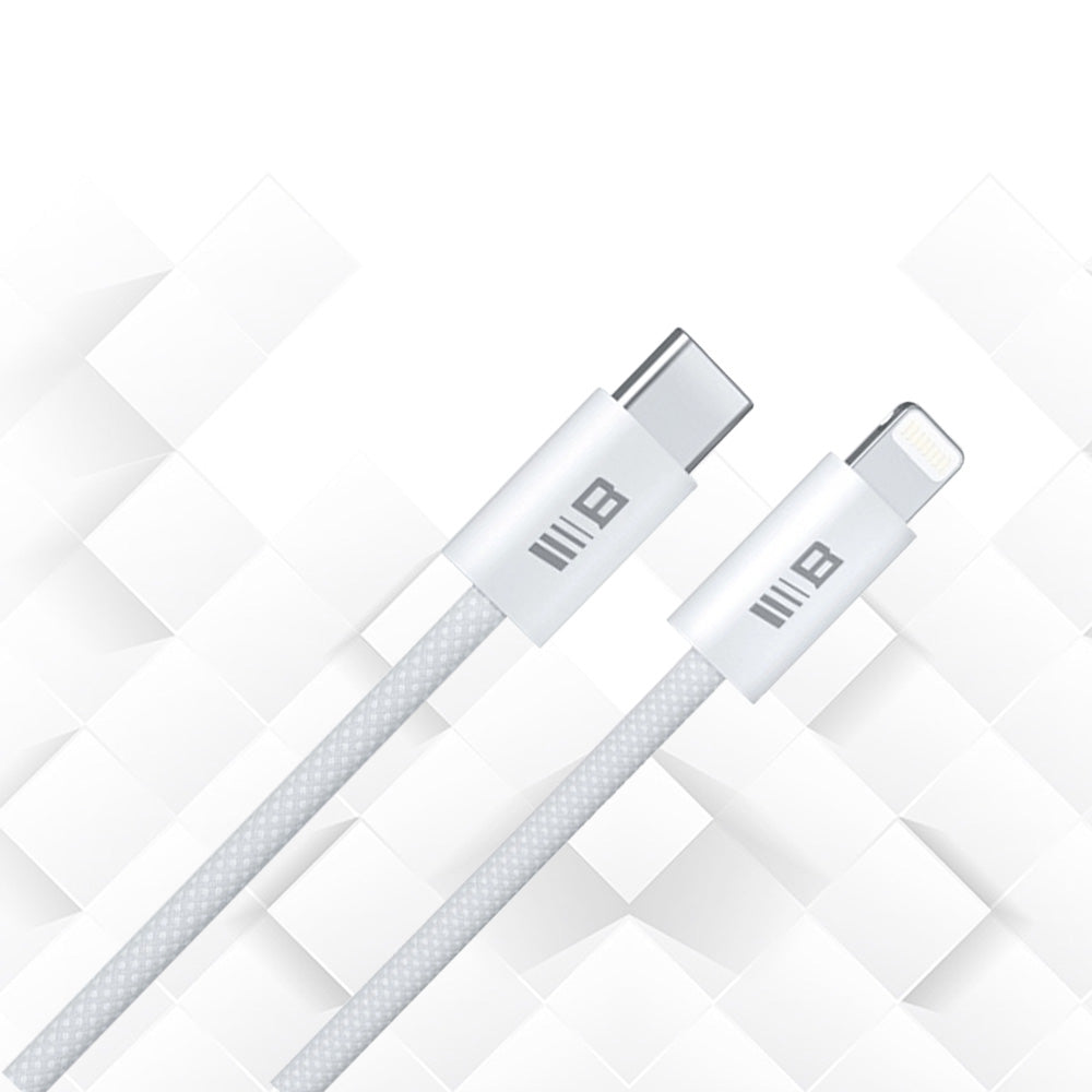Καλώδιο Δεδομένων και Φόρτισης USB-C - Lightning Blueo, 20W, 1.2m, Λευκό