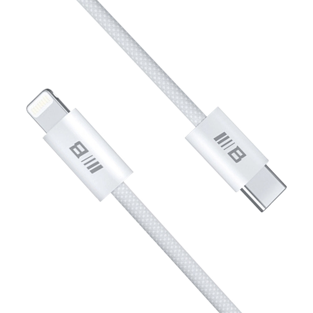 Καλώδιο Δεδομένων και Φόρτισης USB-C - Lightning Blueo, 20W, 2m, Λευκό