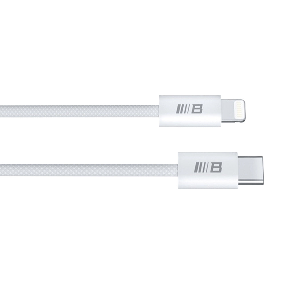 Καλώδιο Δεδομένων και Φόρτισης USB-C - Lightning Blueo, 20W, 2m, Λευκό