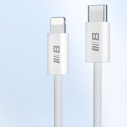 Καλώδιο Δεδομένων και Φόρτισης USB-C - Lightning Blueo, 20W, 2m, Λευκό