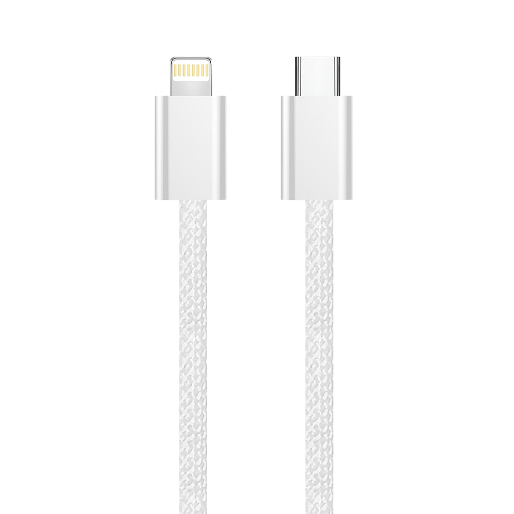 Καλώδιο Δεδομένων και Φόρτισης USB-C - Lightning ColorWay CW-CBPDCL061, 27W, 1m, Γκρι