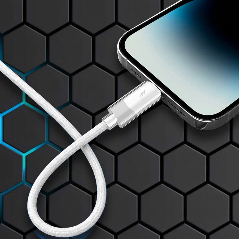 Καλώδιο Δεδομένων και Φόρτισης USB-C - Lightning Lito LD07, 27W, 1m, Λευκό