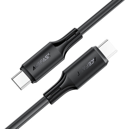 USB-C Data and Charging Cable - USB-C Acefast C17-03, 60W, 1.2m, Black