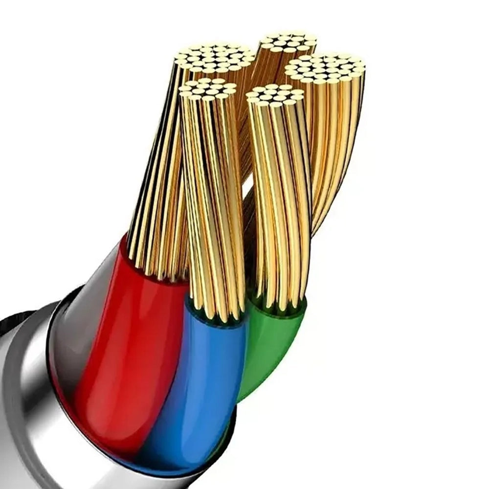 Καλώδιο Δεδομένων και Φόρτισης USB-C - USB-C Baseus Cafule, 60W, 2m, Σετ 2 τεμαχίων, Μαύρο E0418501