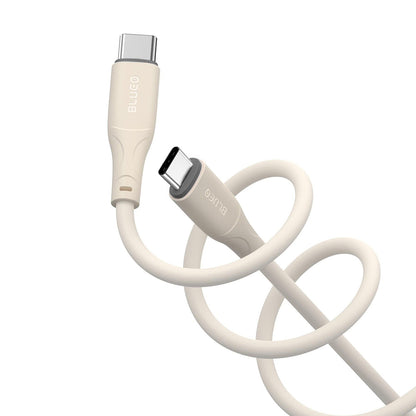 Καλώδιο Δεδομένων και Φόρτισης USB-C - USB-C Blueo Ape Legend, 100W, 1.5m, Γκρι