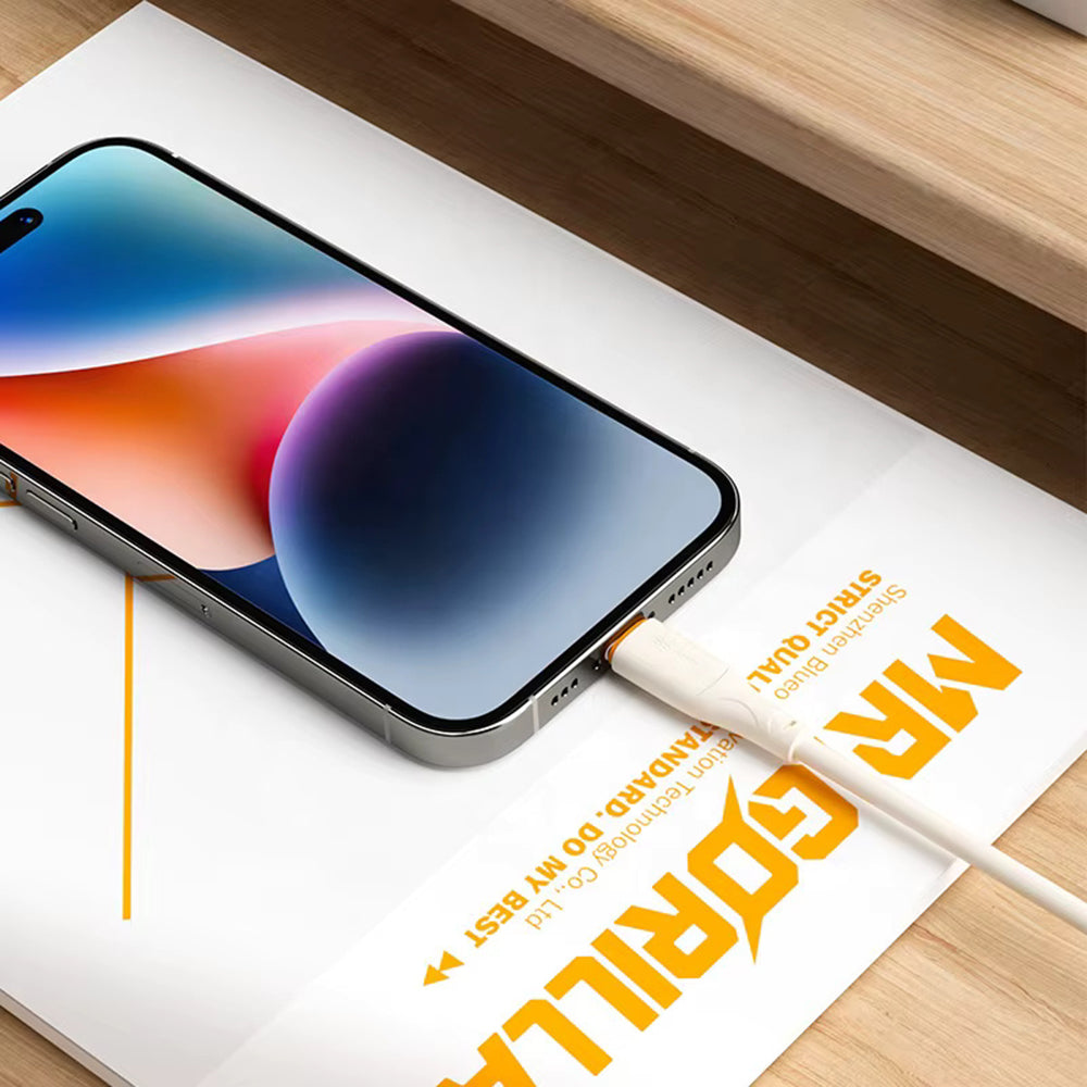 Καλώδιο Δεδομένων και Φόρτισης USB-C - USB-C Blueo Ape Legend, 100W, 1.5m, Γκρι