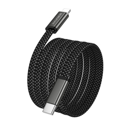 USB-C Data and Charging Cable - USB-C Borofone BX124 Peace, 30W, 1m, Black