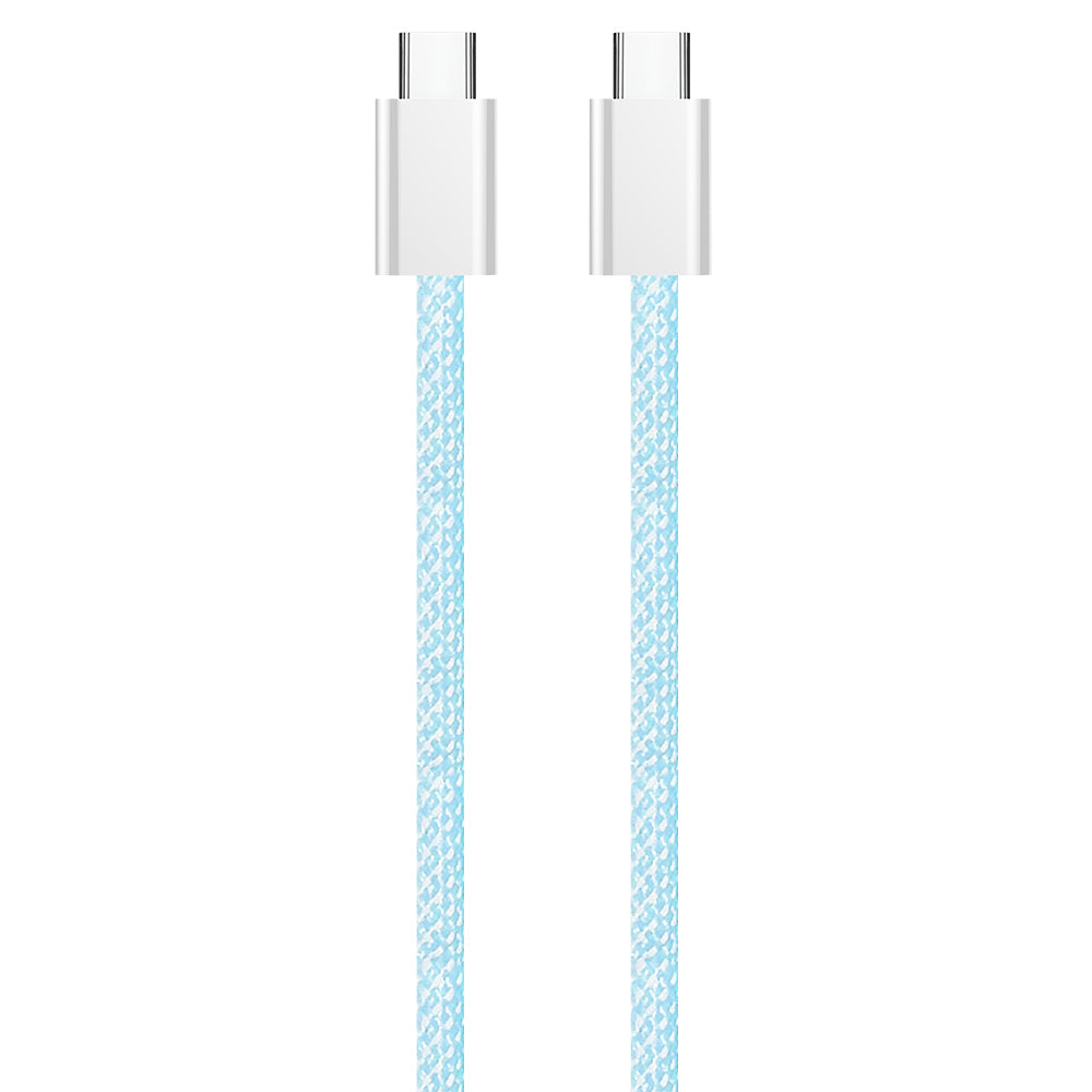 Καλώδιο Δεδομένων και Φόρτισης USB-C - USB-C ColorWay CW-CBPDCC061, 60W, 1m, Μπλε
