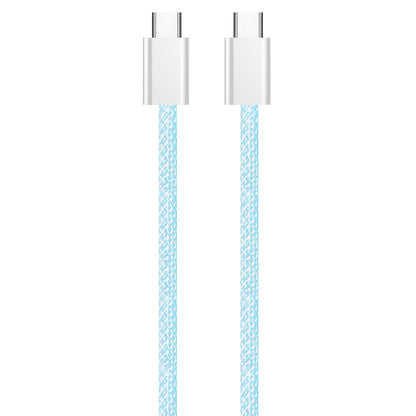 Καλώδιο Δεδομένων και Φόρτισης USB-C - USB-C ColorWay CW-CBPDCC061, 60W, 1m, Μπλε