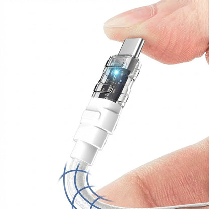 Καλώδιο Δεδομένων και Φόρτισης USB-C - USB-C Lito LD05, 60W, 1m, Λευκό