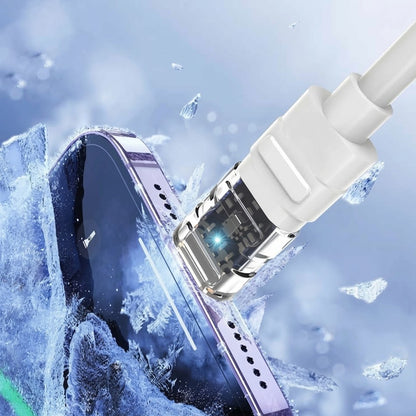 Καλώδιο Δεδομένων και Φόρτισης USB-C - USB-C Lito LD05, 60W, 1m, Λευκό