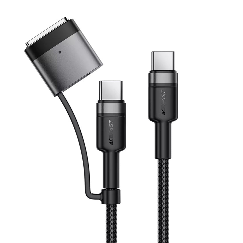 Acefast Charging Cable, USB-C to USB-C / MagSafe 3, 240W, 1.2m, Black