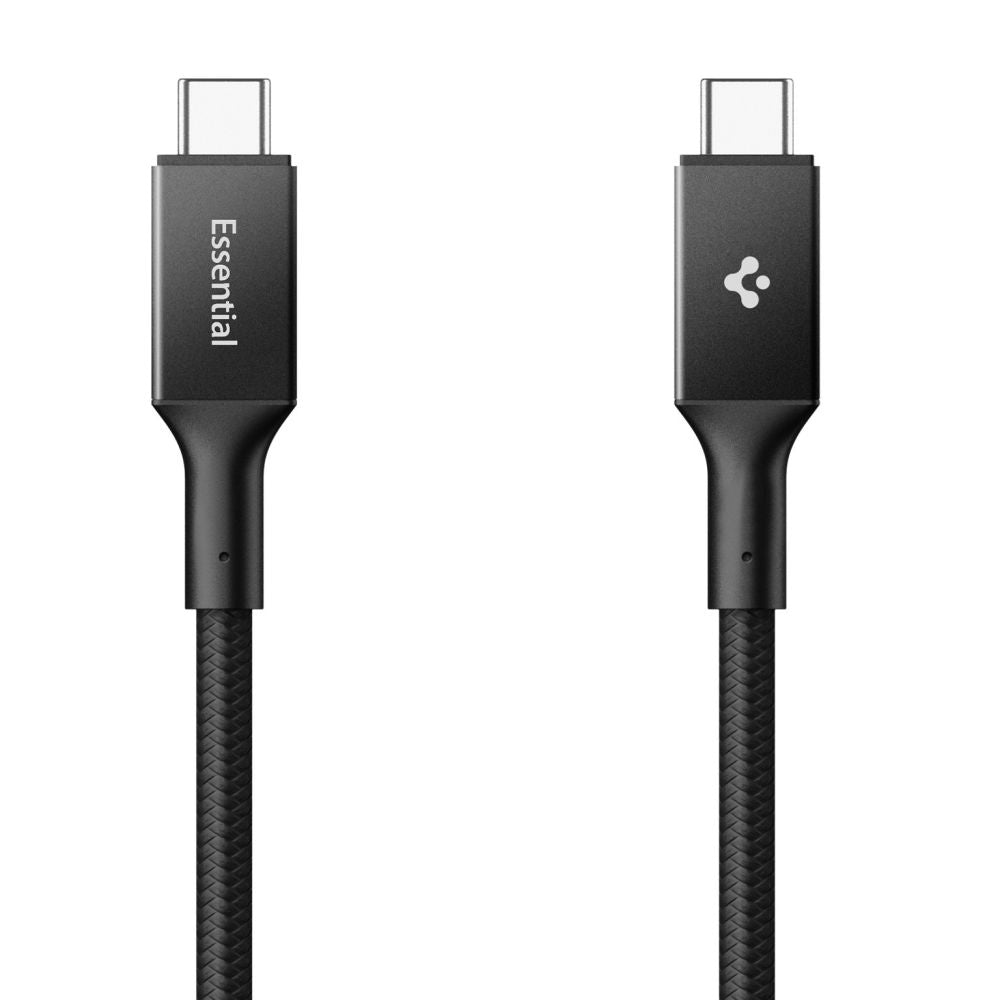 Καλώδιο Δεδομένων και Φόρτισης USB-C - USB-C Spigen EB10010CC, 100W, 1m, Μαύρο