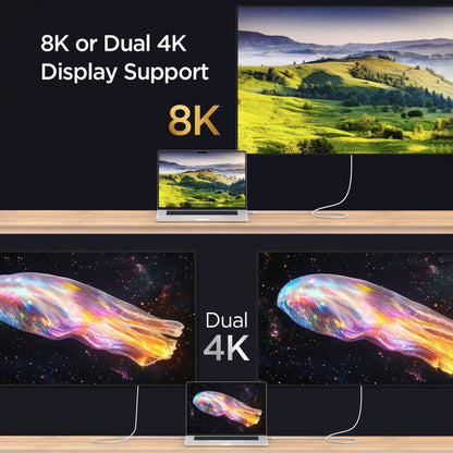 USB-C Data and Charging Cable - USB-C Spigen EB24012CC, 240W, 1.2m, White