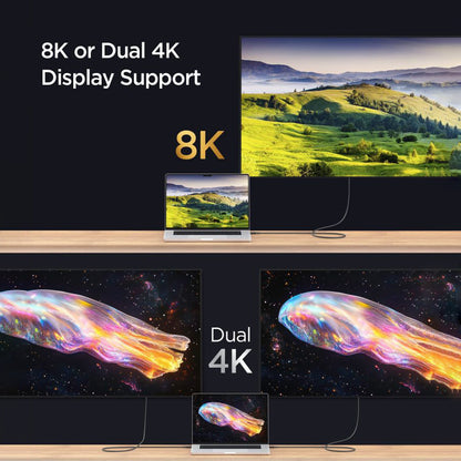 Καλώδιο Δεδομένων και Φόρτισης USB-C - USB-C Spigen EB24015CC, 240W, 1.5m, Μαύρο ACA10423